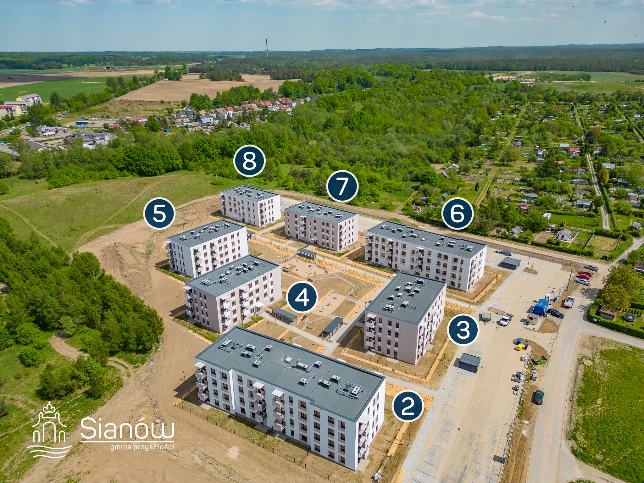 M+ numeracja bloków