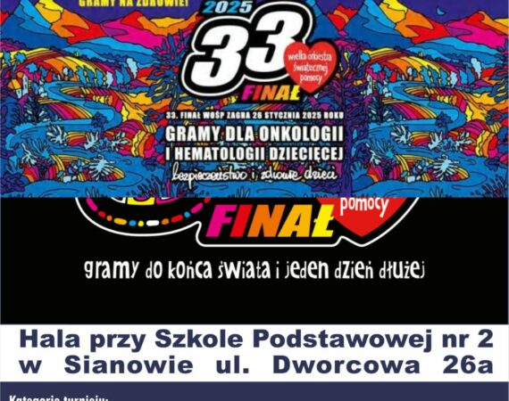 Plakat WOŚP 2025