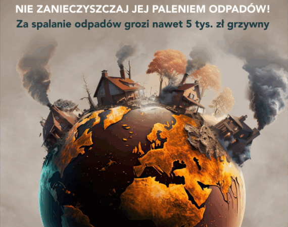 plakat spalanie